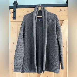 Vince Heather grey cardigan. XS